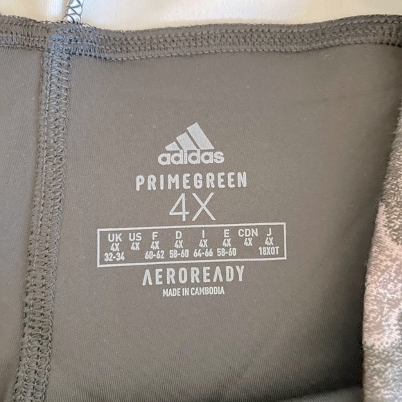 Adidas Zoe Saldana Active 7/8 Length Women’s Tights - Size 4X - Picture 6 of 14